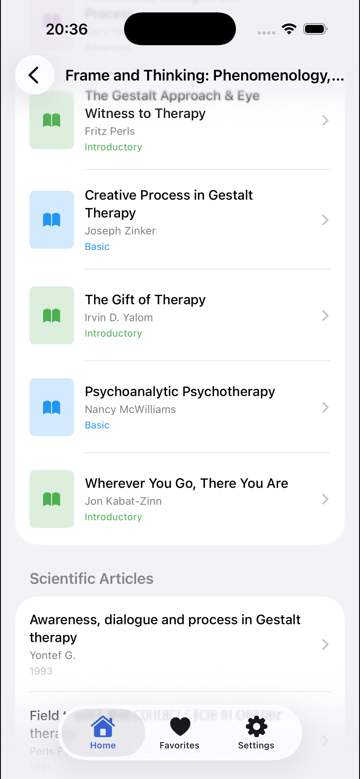 PsyMap — General topics